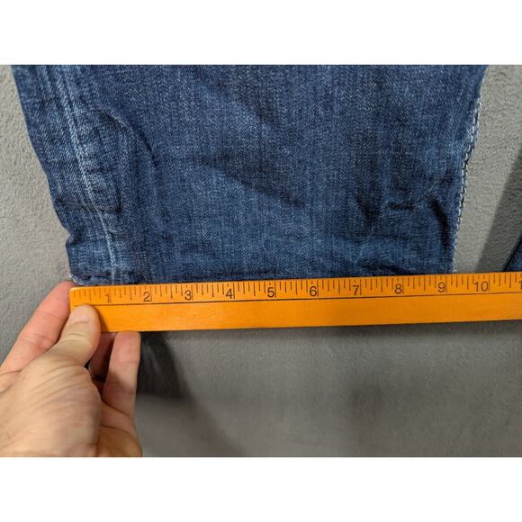 Express Women's Blue Boot Cut Jeans - Picture 10 of 16